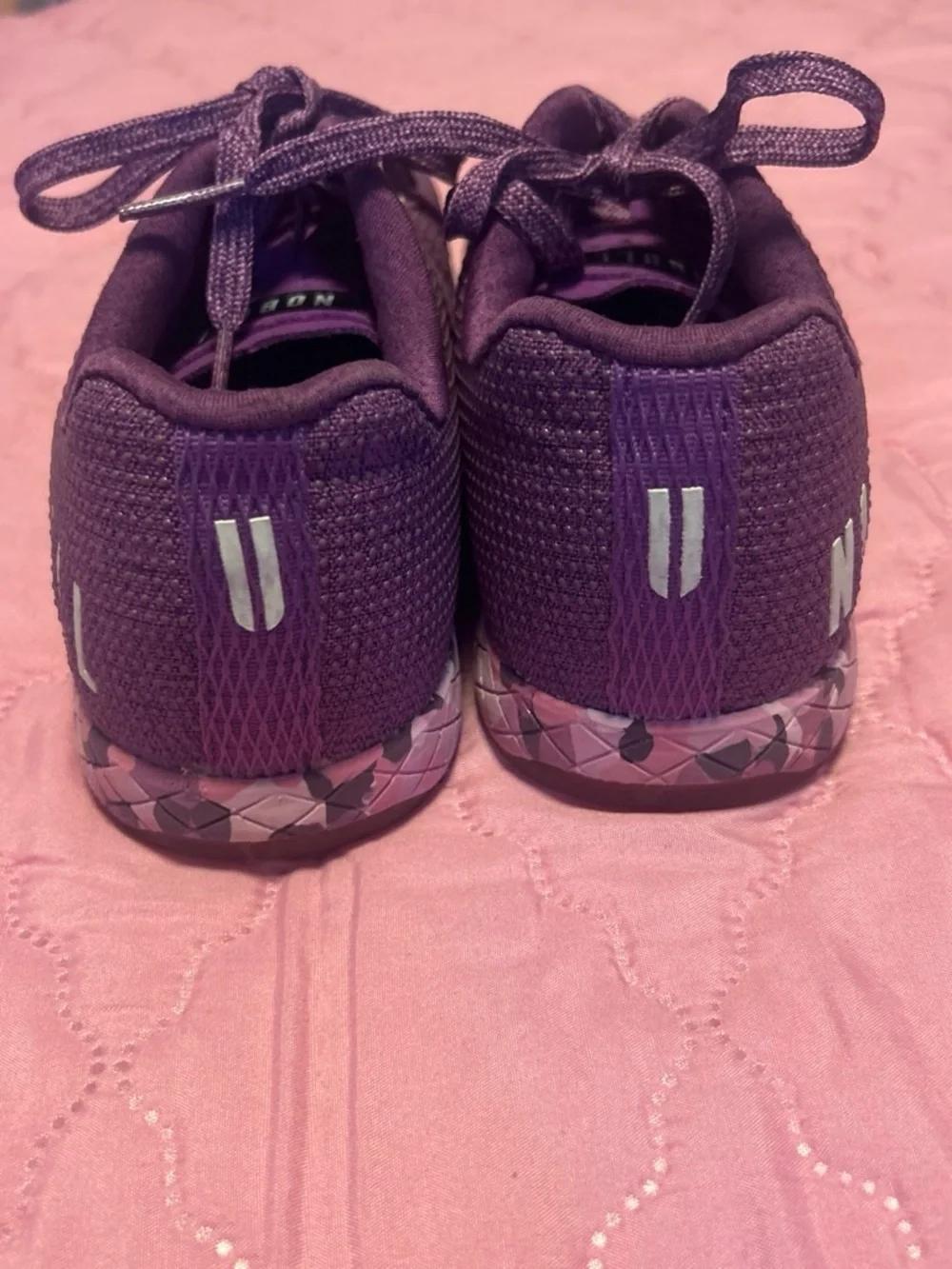 NOBULL Plum Knit Training Shoes